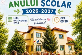 DESCHIDEREA ANULUI SCOLAR 2026-2027