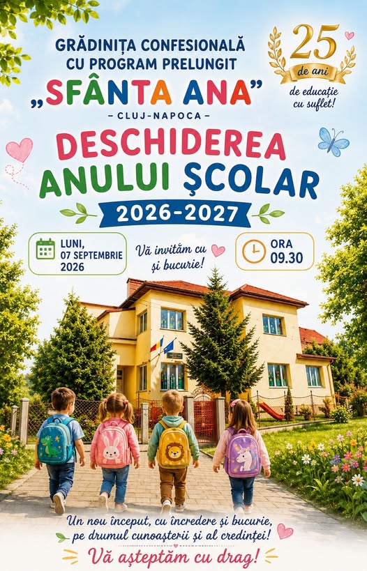 DESCHIDEREA ANULUI SCOLAR 2026-2027